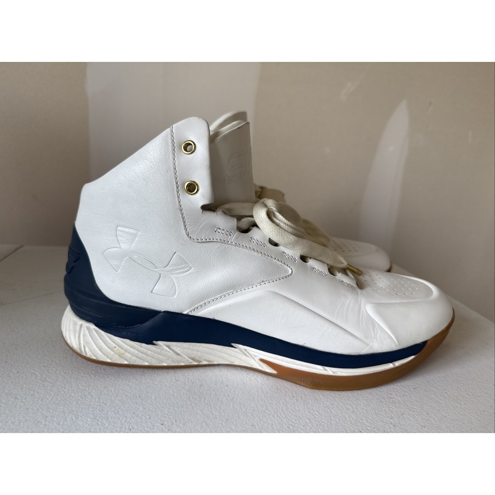 Under Armour Steph Curry Lux 1 Mid Size 11 "white Gum" Basketball Mens Shoes